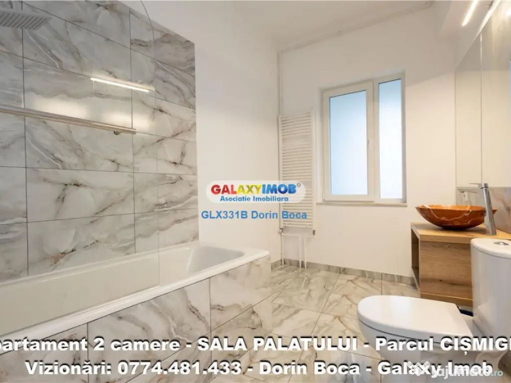 Airbnb 2 camere SALA PALATULUI (Str Poiana Narciselor) CENT 