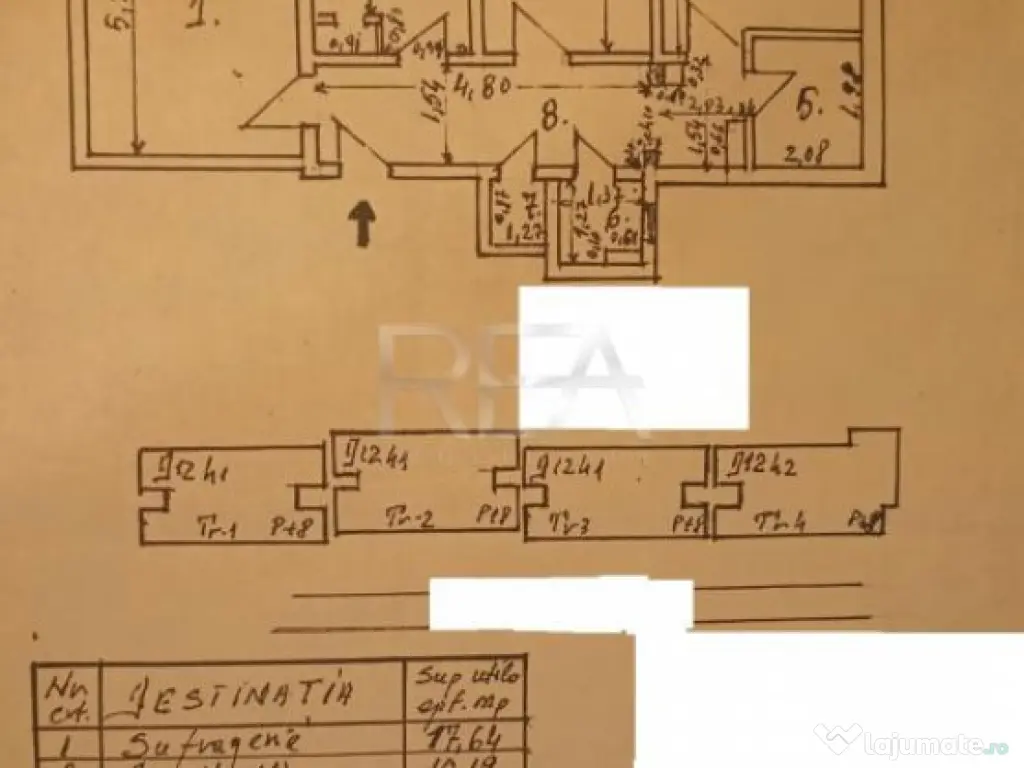 3 camere Tineretului decomandat, et. 6, an 1986, metrou, 64 