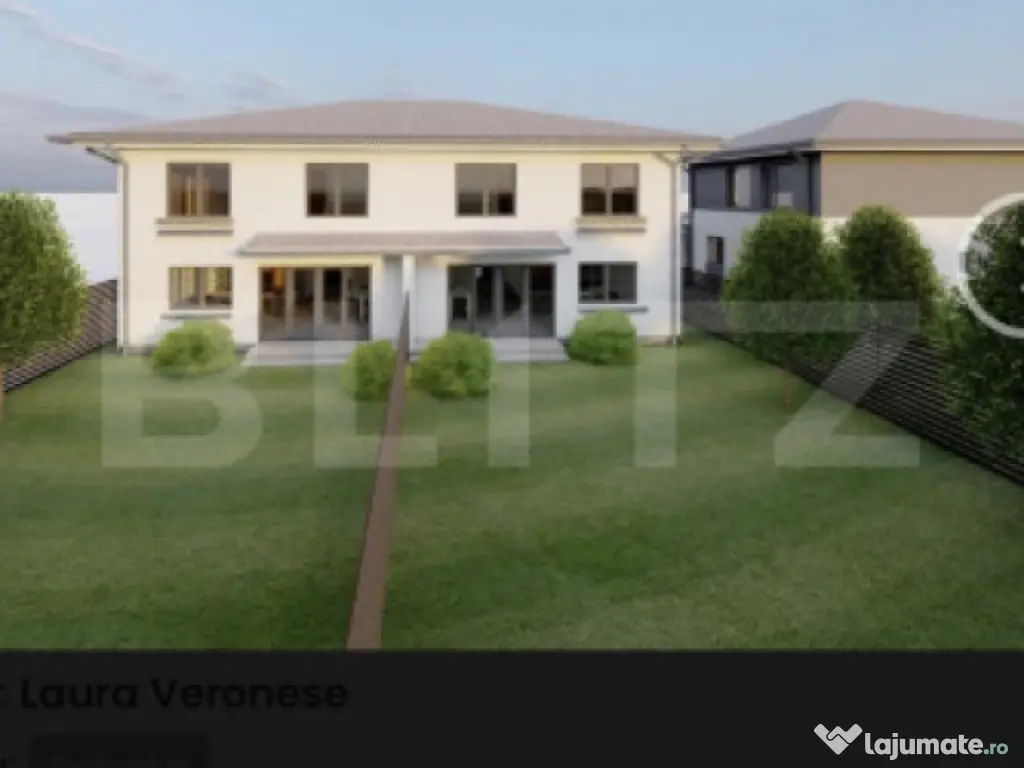 Duplex 4 camere, zona Logos Bistrita, acces in curte din 2 f 