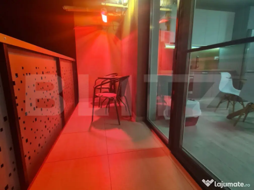 Apartament semidecomandat, 2 camere, 46 mp, mobilat si utila