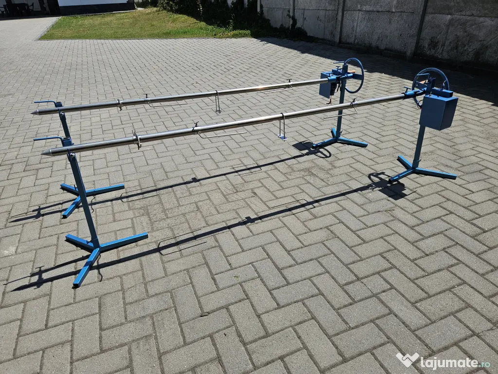 Rotisor protap inox 12V/220V purcel miel berbecut transport gratis