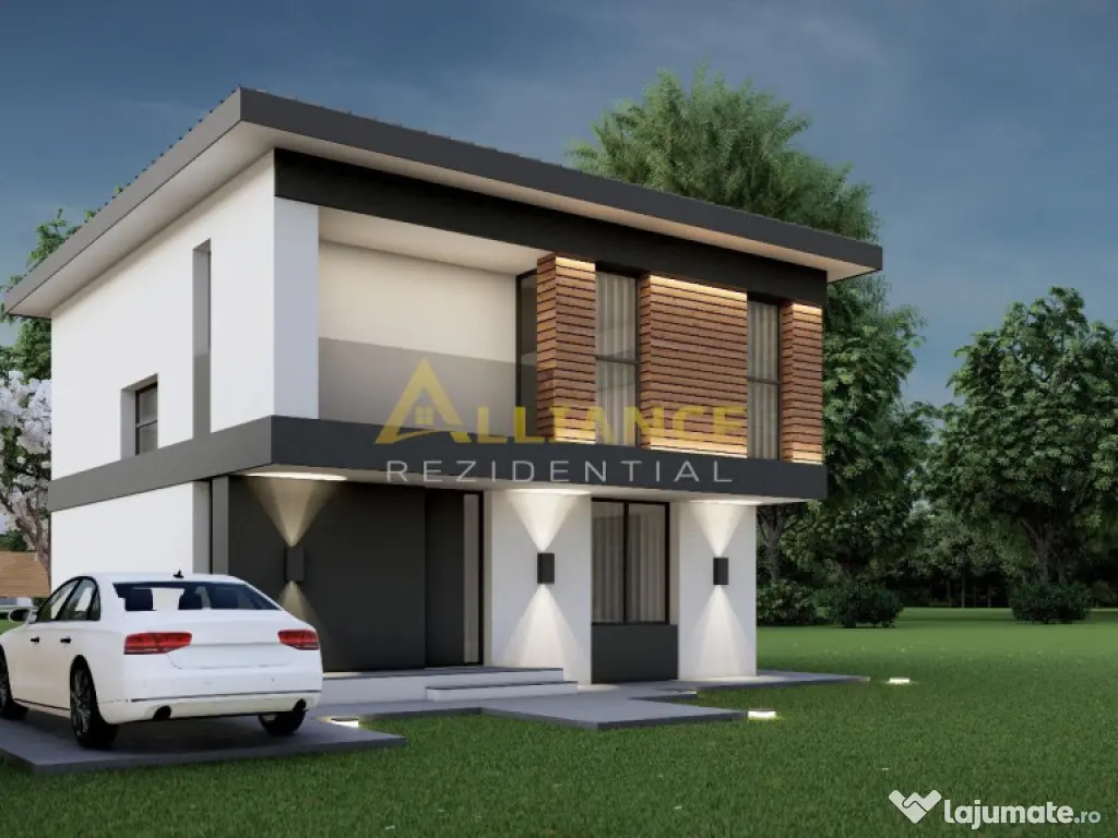 Complex de vile | P 1E | 4 camere | 200 m fata de bulevard 