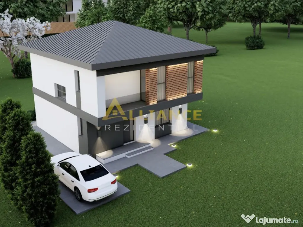 Complex de vile | P 1E | 4 camere | 200 m fata de bulevard 