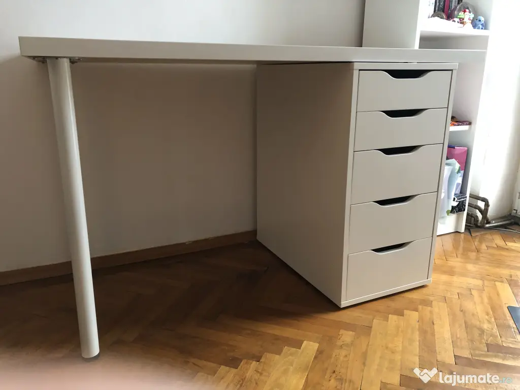 Birou Ikea LAGKAPTEN / ALEX + scaun birou 