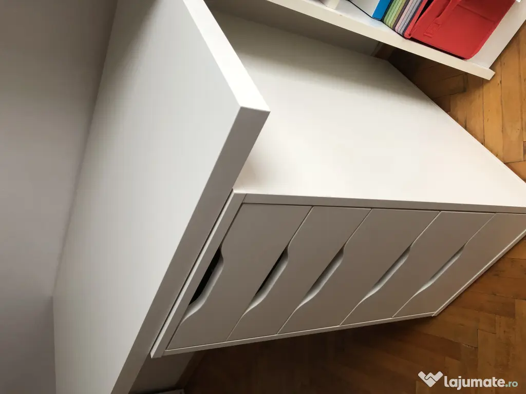 Birou Ikea LAGKAPTEN / ALEX + scaun birou 