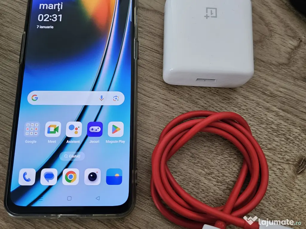 Telefon OnePlus Nord 2 5G, 256GB memorie, 12GB RAM,Blue Haze 