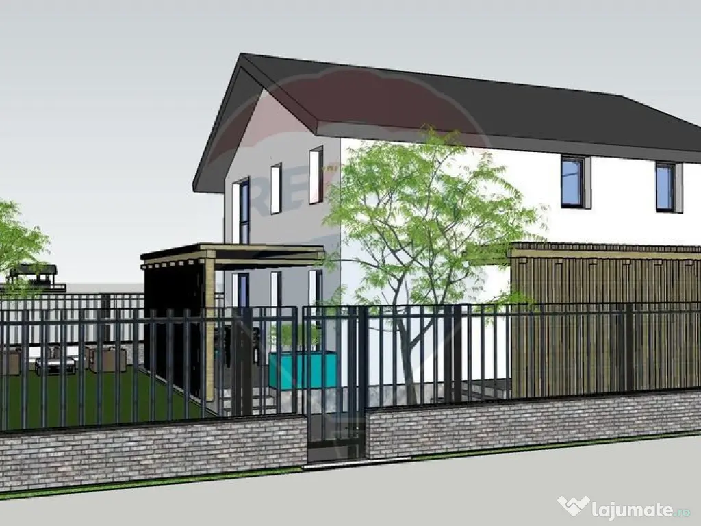 Casă / Vilă cu 4 camere de vânzare Sabareni 