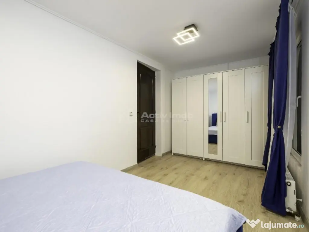 2 camere - centrala termica - curte proprie - Muncii