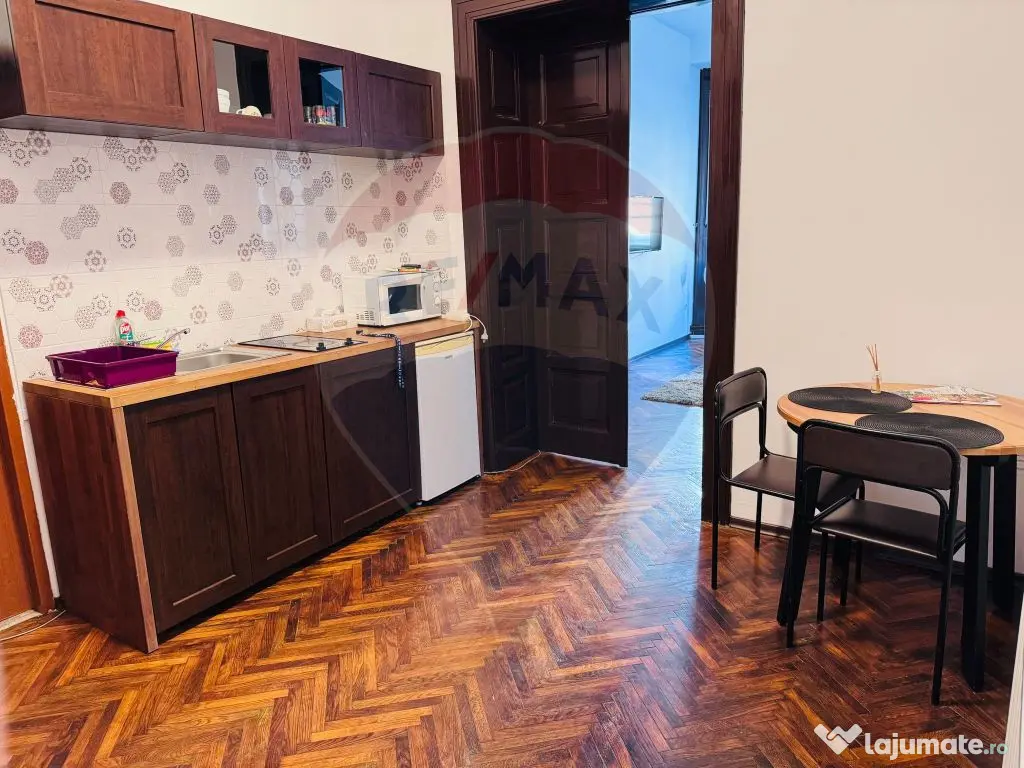 Apartament cu 1 cameră de închiriat – ultracentral, s... 