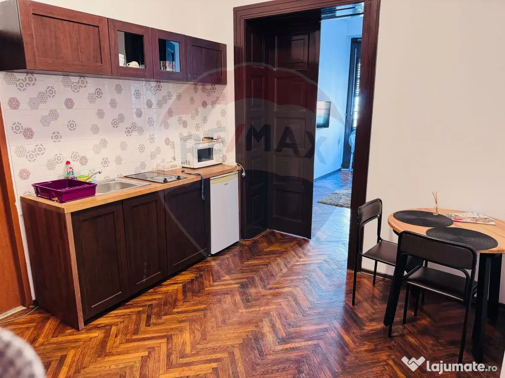 Apartament cu 1 cameră de închiriat – ultracentral, s... 