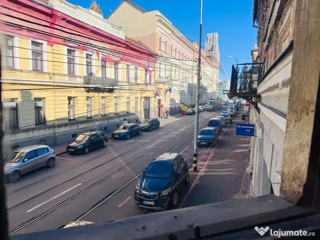 Apartament cu 1 cameră de închiriat – ultracentral, s... 