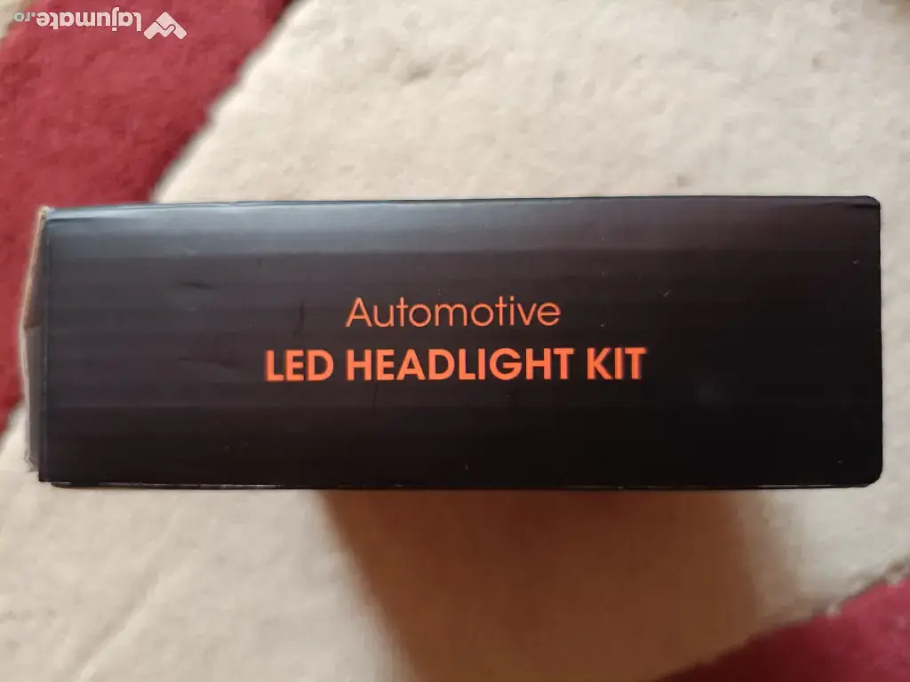 Becuri Auto LED cu Lupă CARLITEK H7 12V, putere 2x30W, 6000K (alb rece) – NOU 