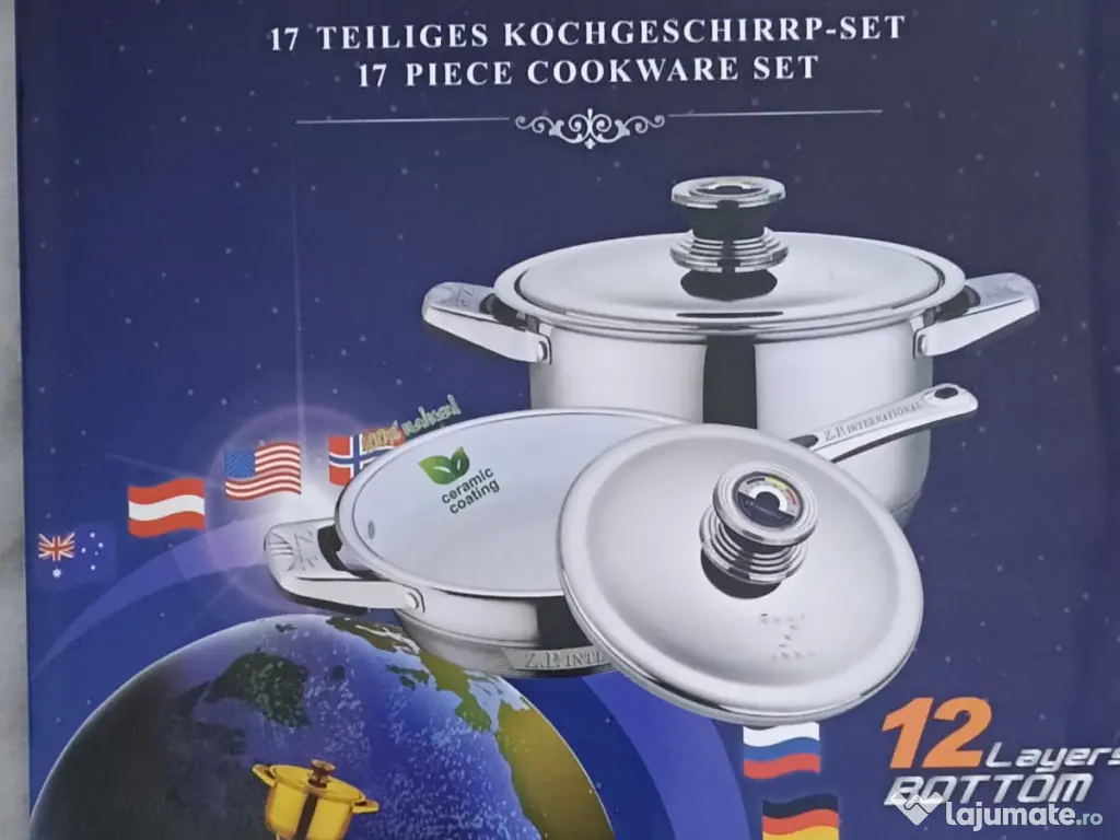 Vând set Z.P. INTERNATIONAL 12 piese 