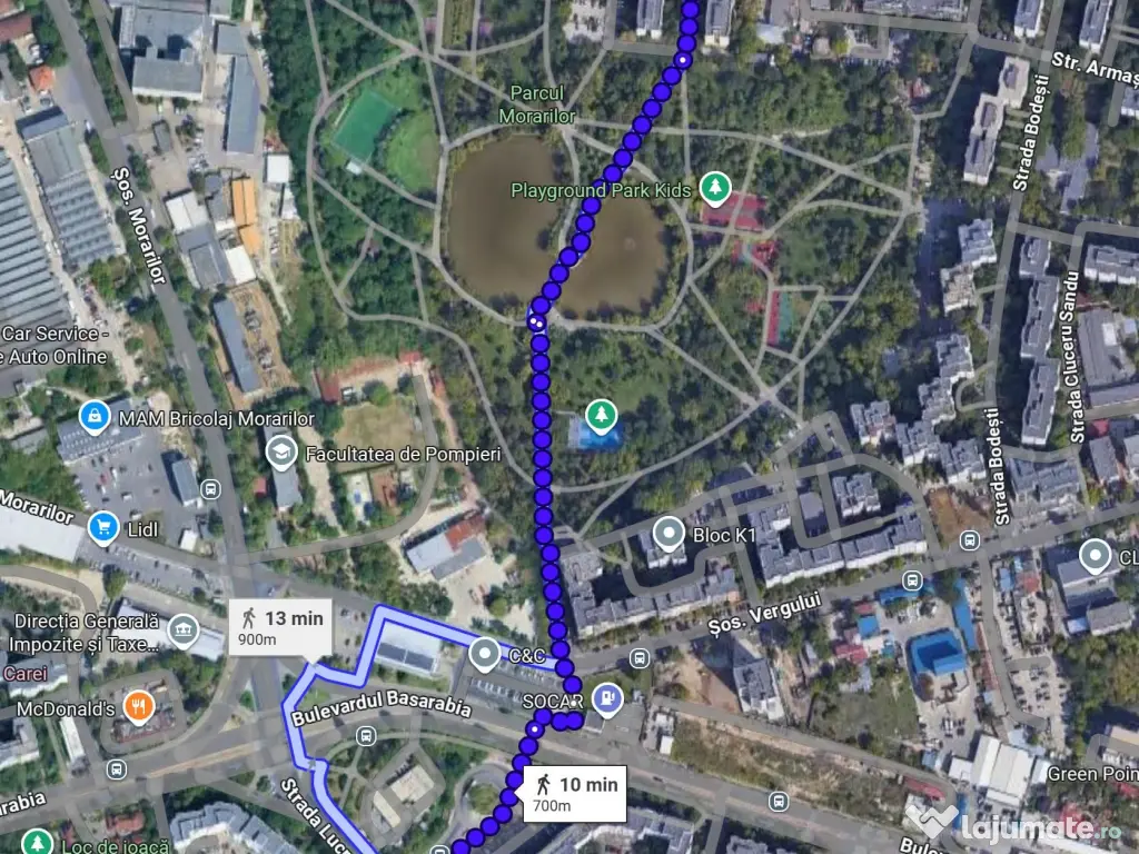 De inchiriat 2 camere Etaj 2 Soseaua Pantelimon 