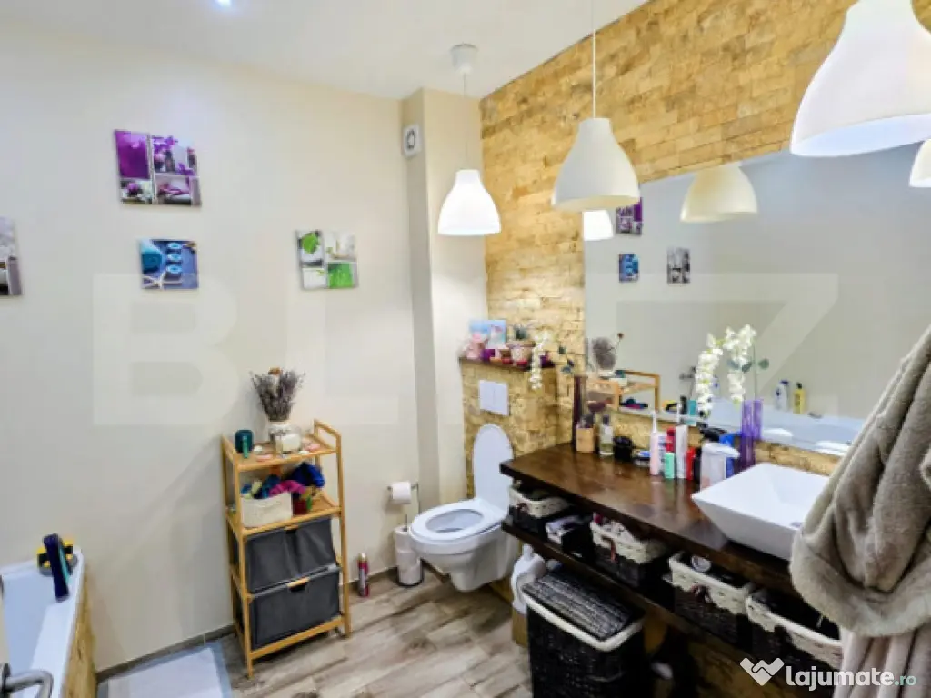 Apartament 2 camere, 57 mp utili, Parter înalt, Parcare cu 