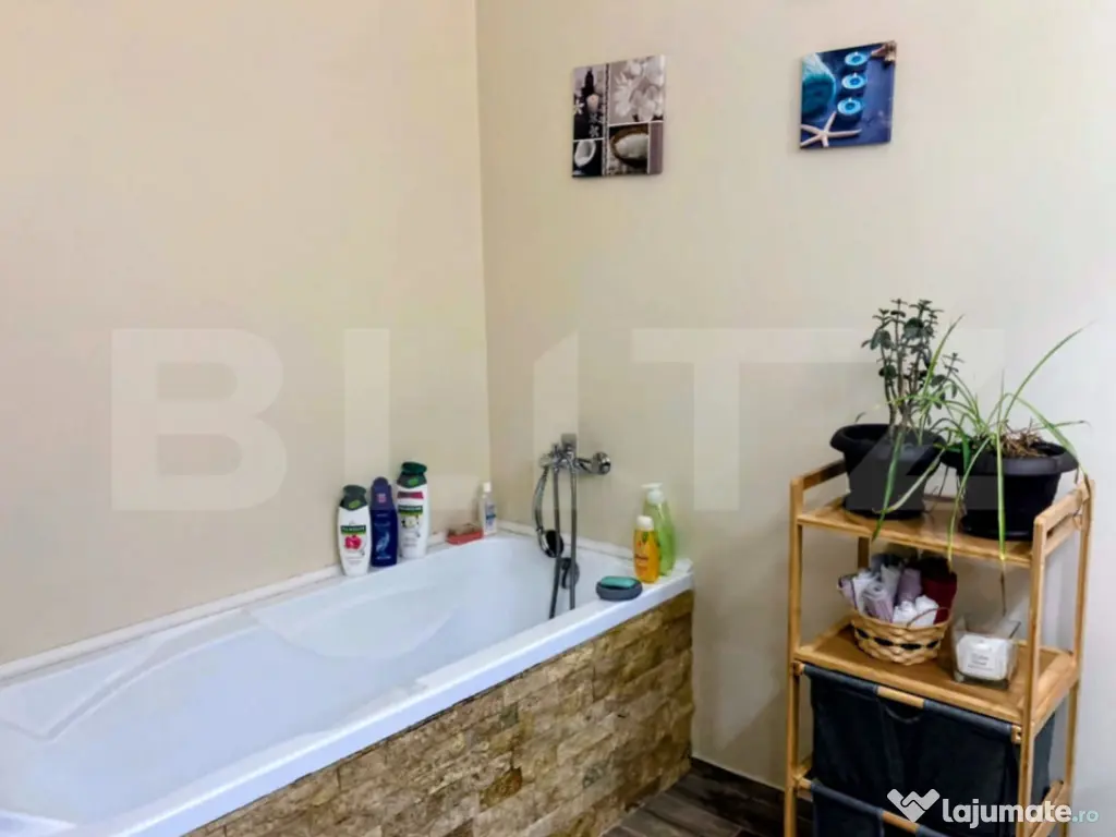 Apartament 2 camere, 57 mp utili, Parter înalt, Parcare cu 