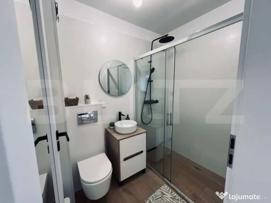 Apartament 1 cameră, încălzire în pardoseală, parcare, 