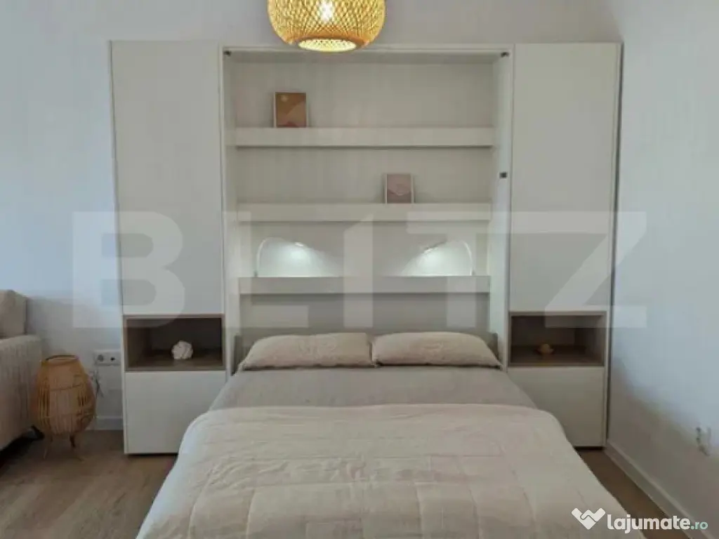 Apartament 1 cameră, încălzire în pardoseală, parcare, 