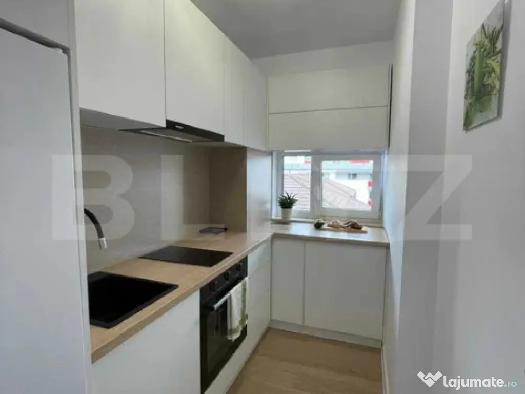 Apartament 1 cameră, încălzire în pardoseală, parcare, 
