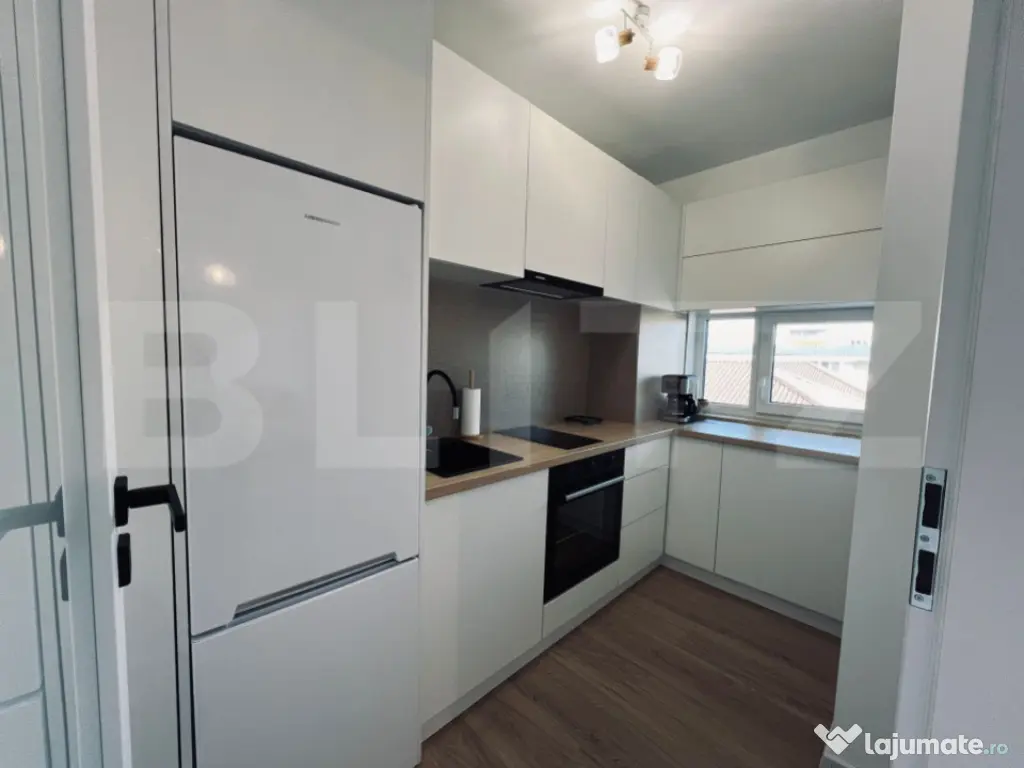 Apartament 1 cameră, încălzire în pardoseală, parcare, 