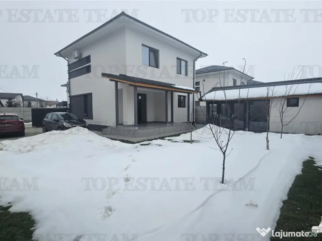 GATA DE MUTARE! Vila cocheta 4 camere mobilata in Dragomires 