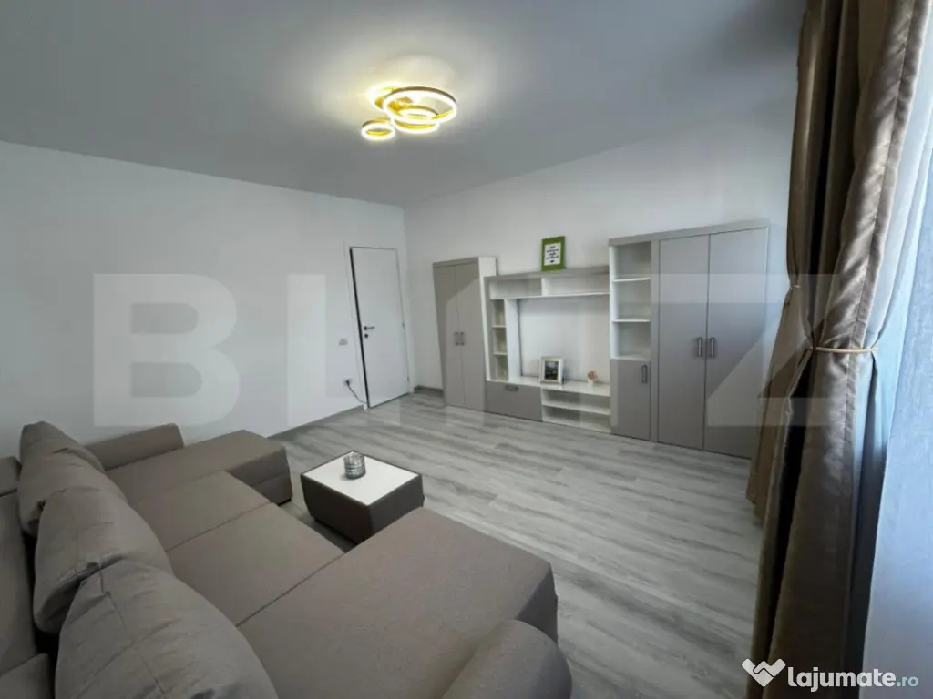 Apartament 2 camere, modern, mobilat si utilat - Sanpetru 