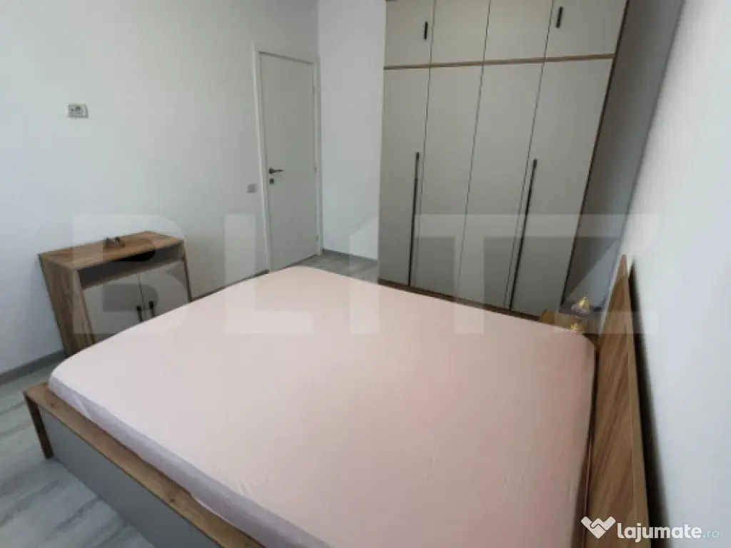 Apartament 2 camere, modern, mobilat si utilat - Sanpetru 