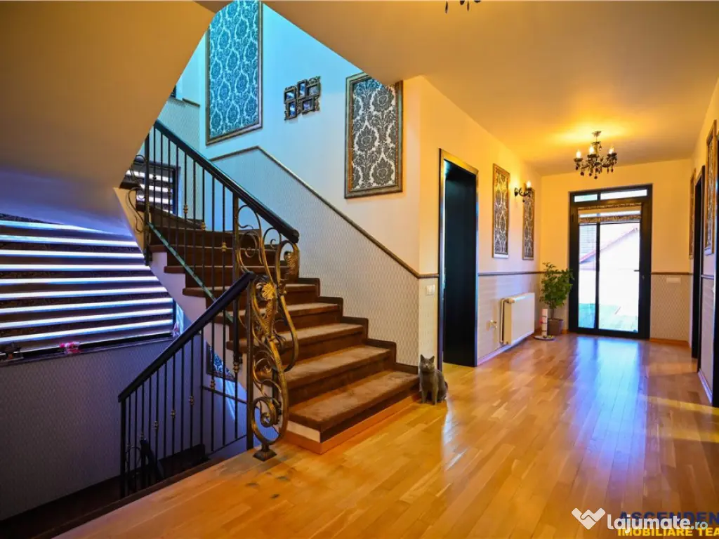 Resedinta distincta, mobilata cu rafinament, pe 1.000 mp ter 