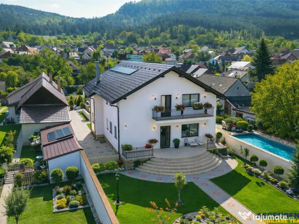 Resedinta distincta, mobilata cu rafinament, pe 1.000 mp ter 