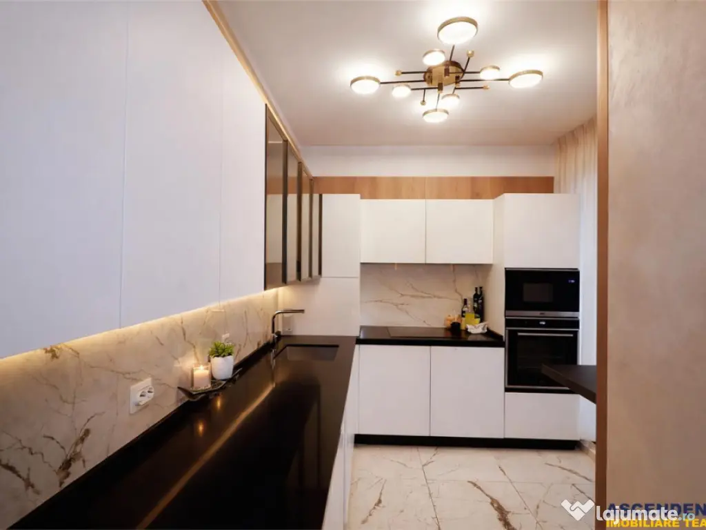 Penthouse Qualis Tractorul Brasov,terasa panoramica,3 balcoa