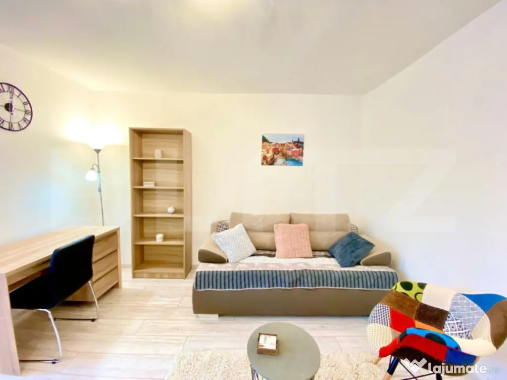Garsoniera, 40 mp, mobilat modern, zona Profi 