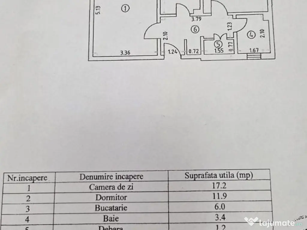 Apartament 2 camere zona Tomis Nord 