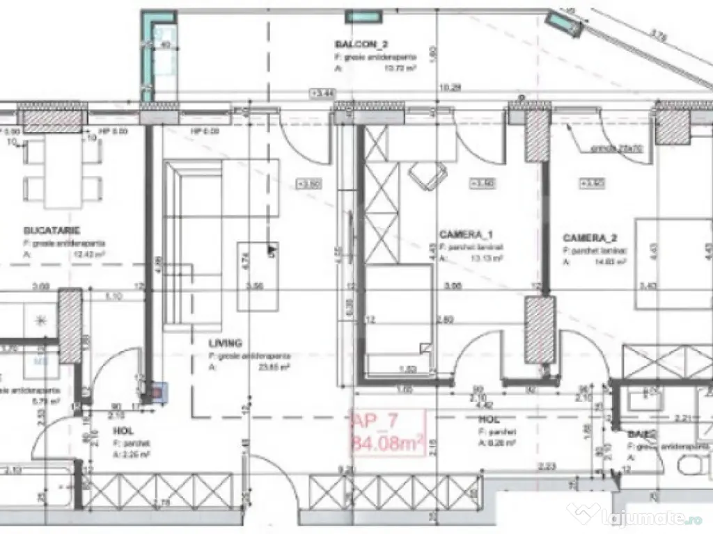 COMISION 0 | APARTAMENT 3 CAMERE | SEMICENTRAL | zona The OF