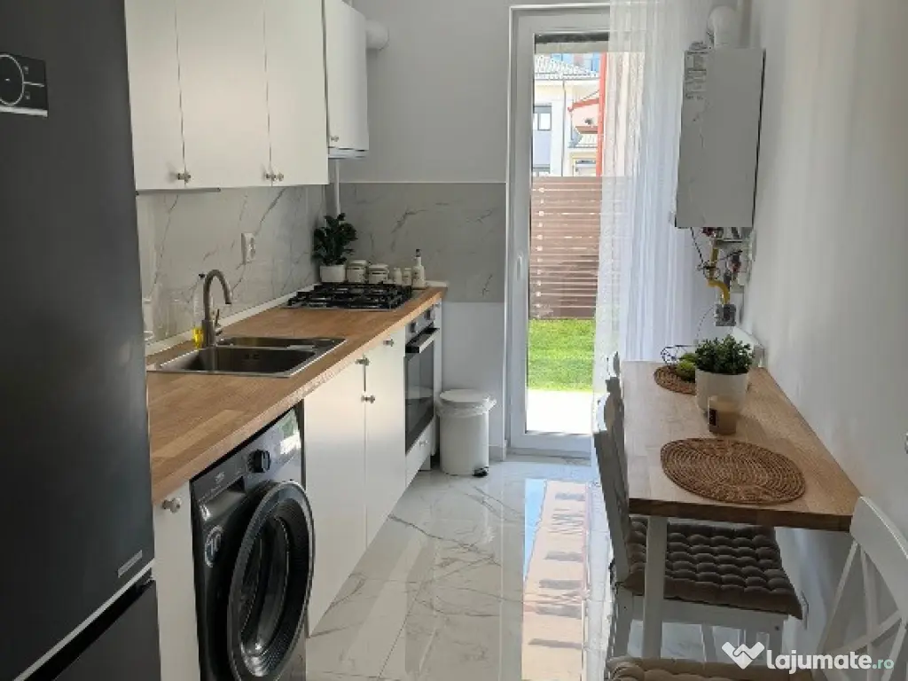 Apartament 2 camere de lux cu gradină mare soseaua 1 Decembrie.