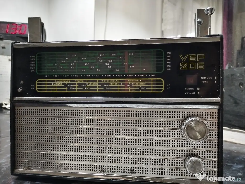 Radio VEF 206 rusesc defect