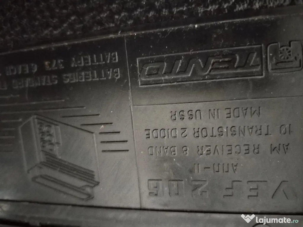 Radio VEF 206 rusesc defect