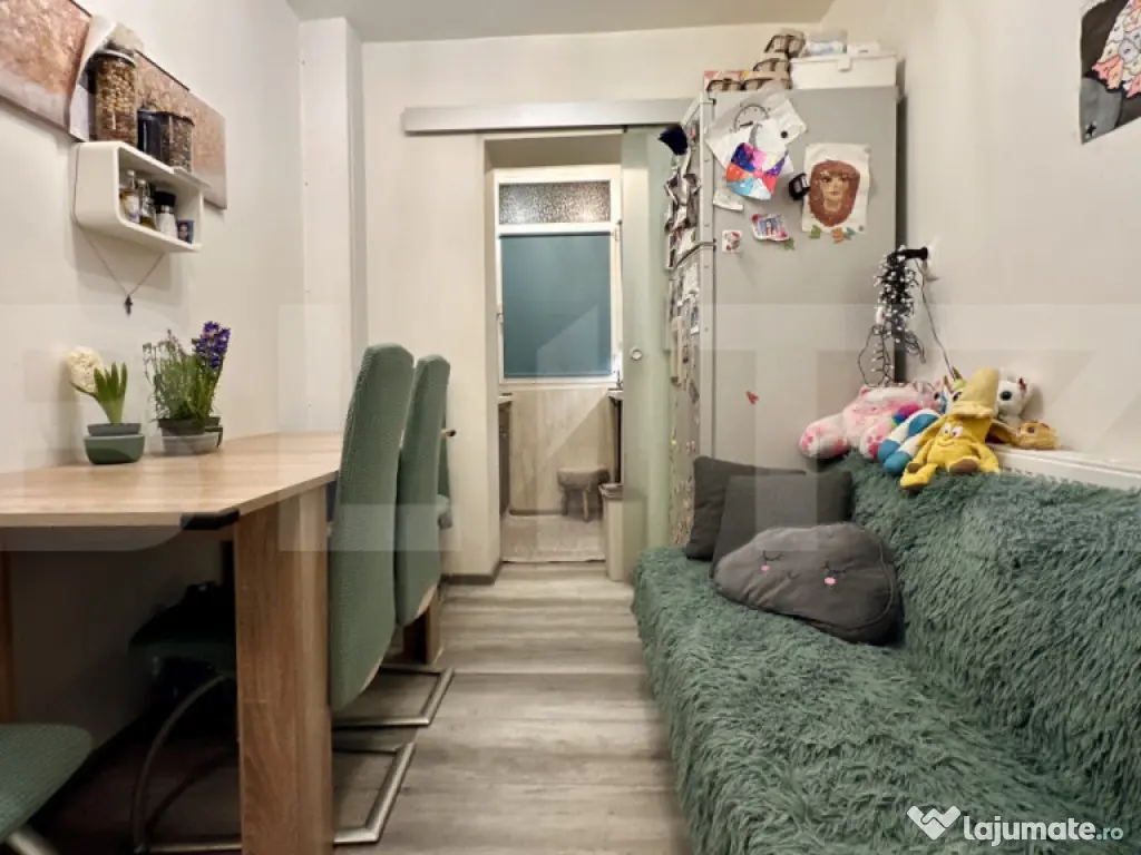 Decebal-Dacia, apartament decomandat cu 2 camere renovat 202 