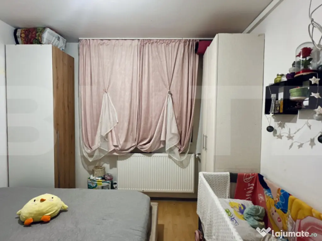 Decebal-Dacia, apartament decomandat cu 2 camere renovat 202 