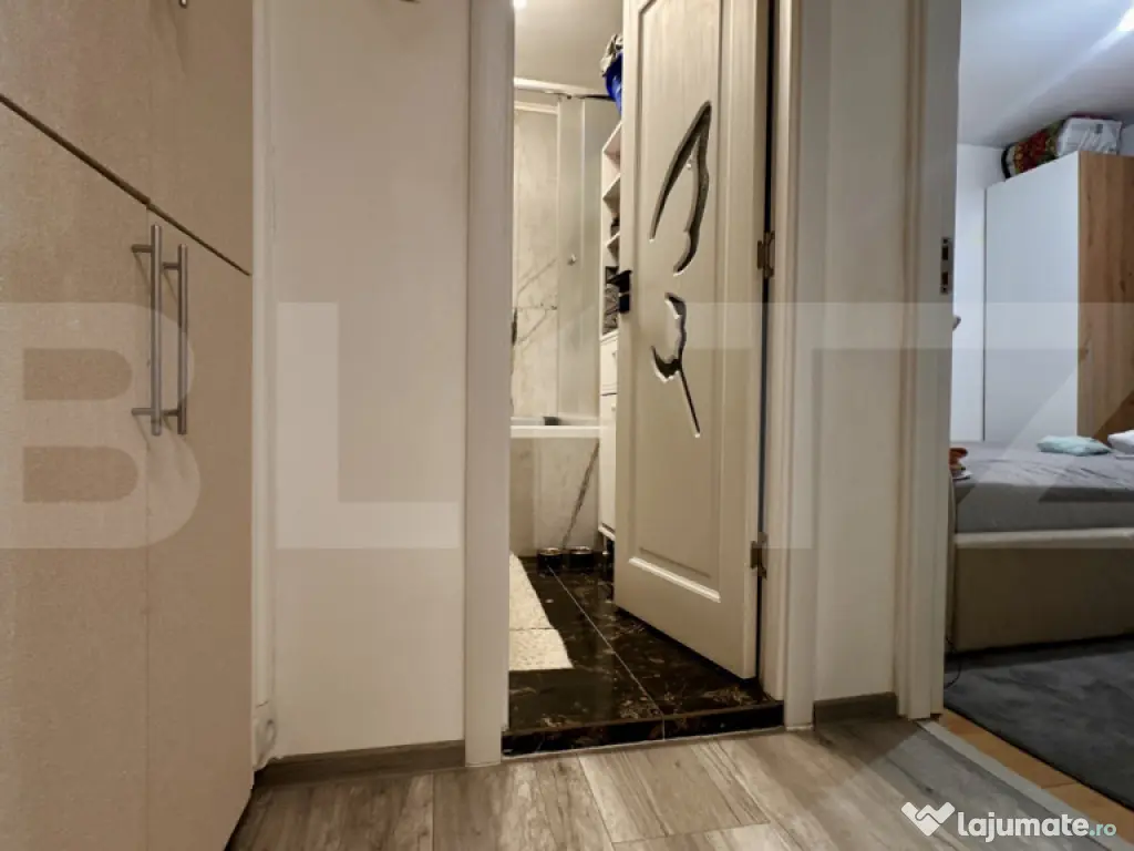 Decebal-Dacia, apartament decomandat cu 2 camere renovat 202 