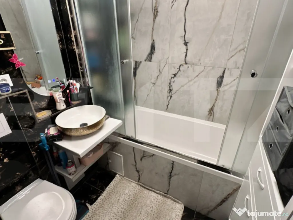 Decebal-Dacia, apartament decomandat cu 2 camere renovat 202 