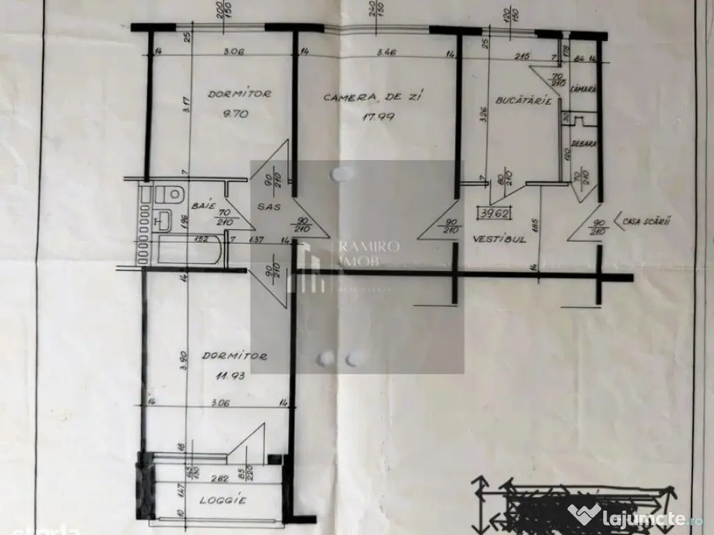 3 Camere - Sector 3 - 5 minute metrou 1 Decembrie 1918 