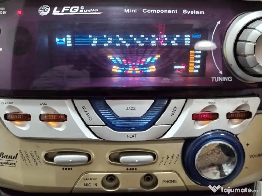 Combina audio LFG stereo cu boxe