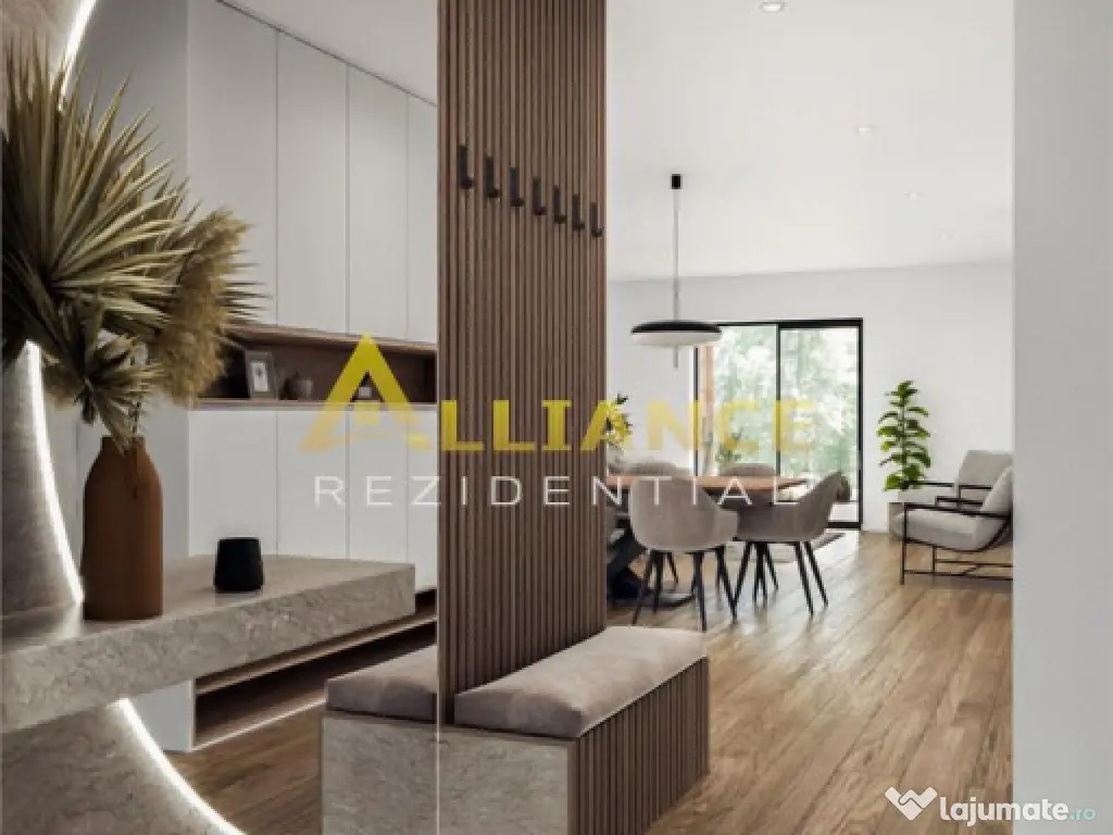 NOU Apartament 2 camere cu gradina 