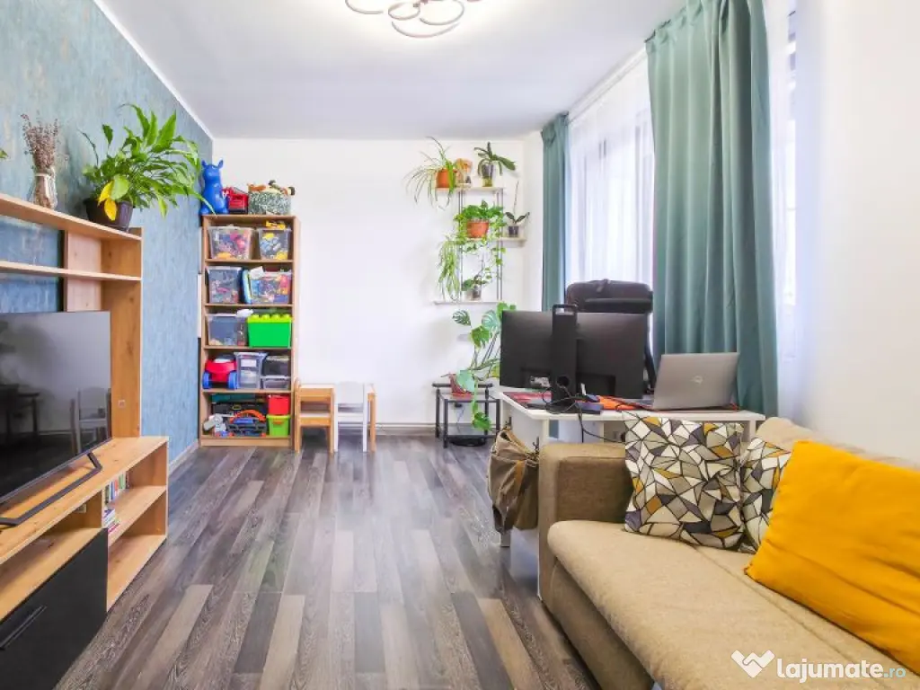 Apartament 2 camere Bragadiru Alunului, mobilat, balcon 1... 