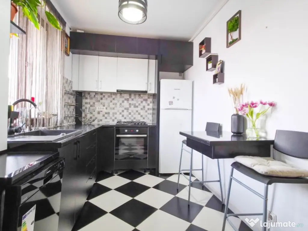 Apartament 2 camere Bragadiru Alunului, mobilat, balcon 1... 