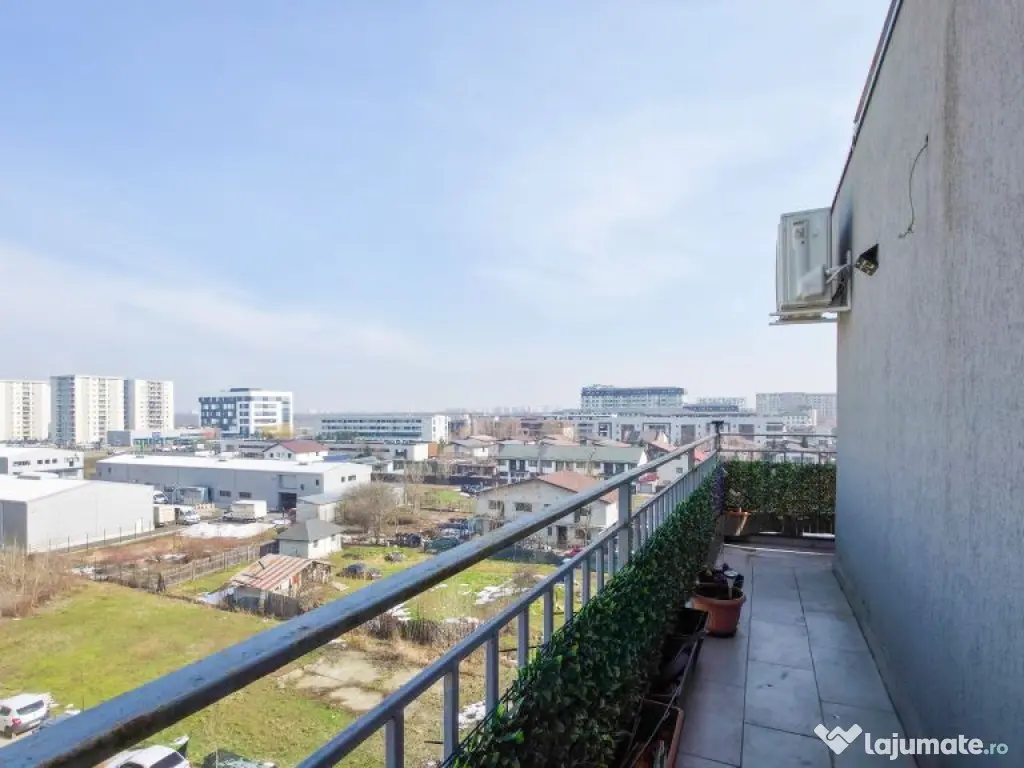 Apartament 2 camere Bragadiru Alunului, mobilat, balcon 1... 