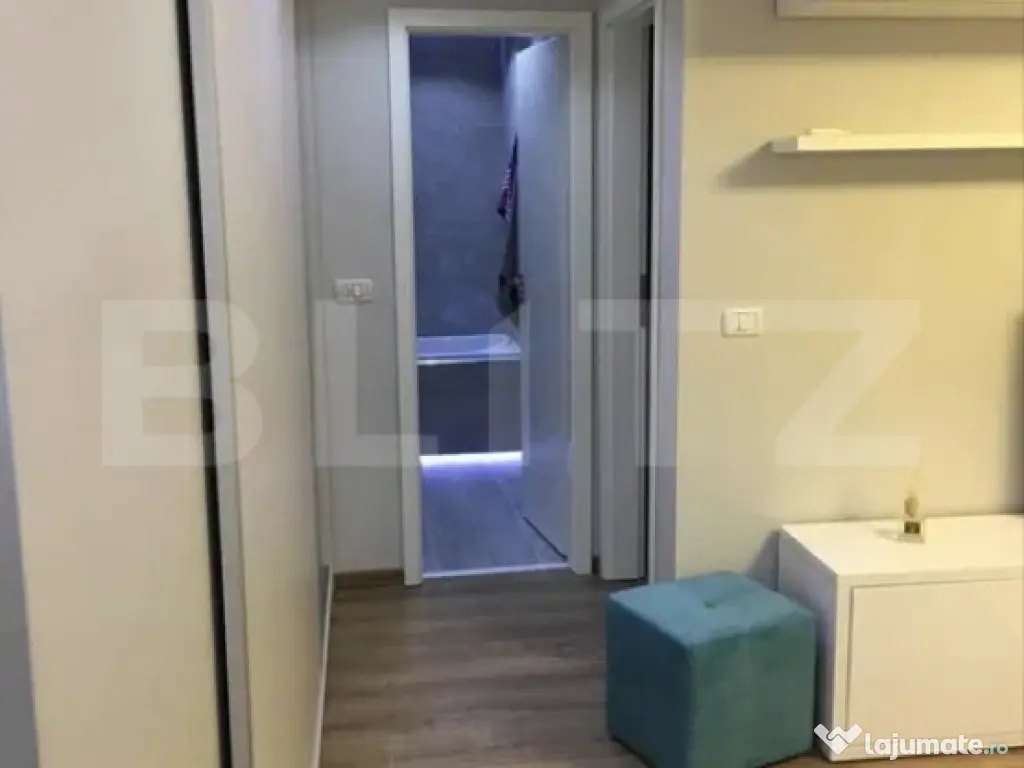 Apartament modern cu 2 camere, etaj intermediar, zona Zamca 