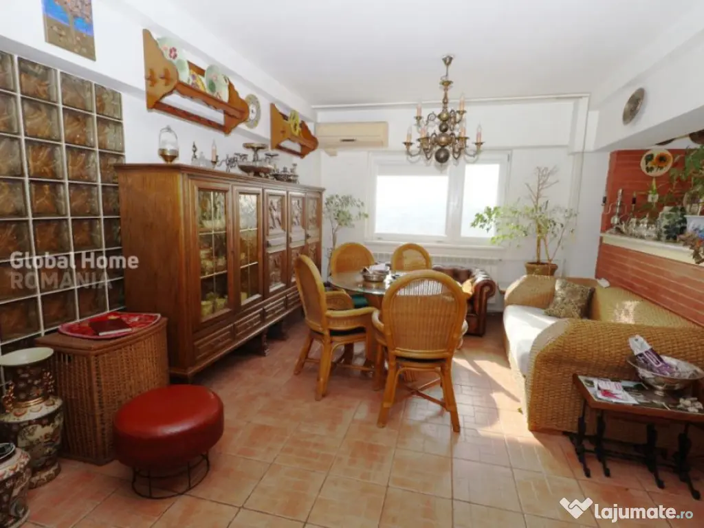 4 camere Titulescu | 94 mp | et 10 - decomandat | 2 balcoane 