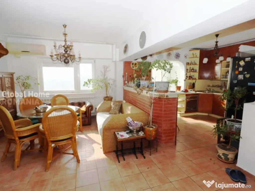 4 camere Titulescu | 94 mp | et 10 - decomandat | 2 balcoane 