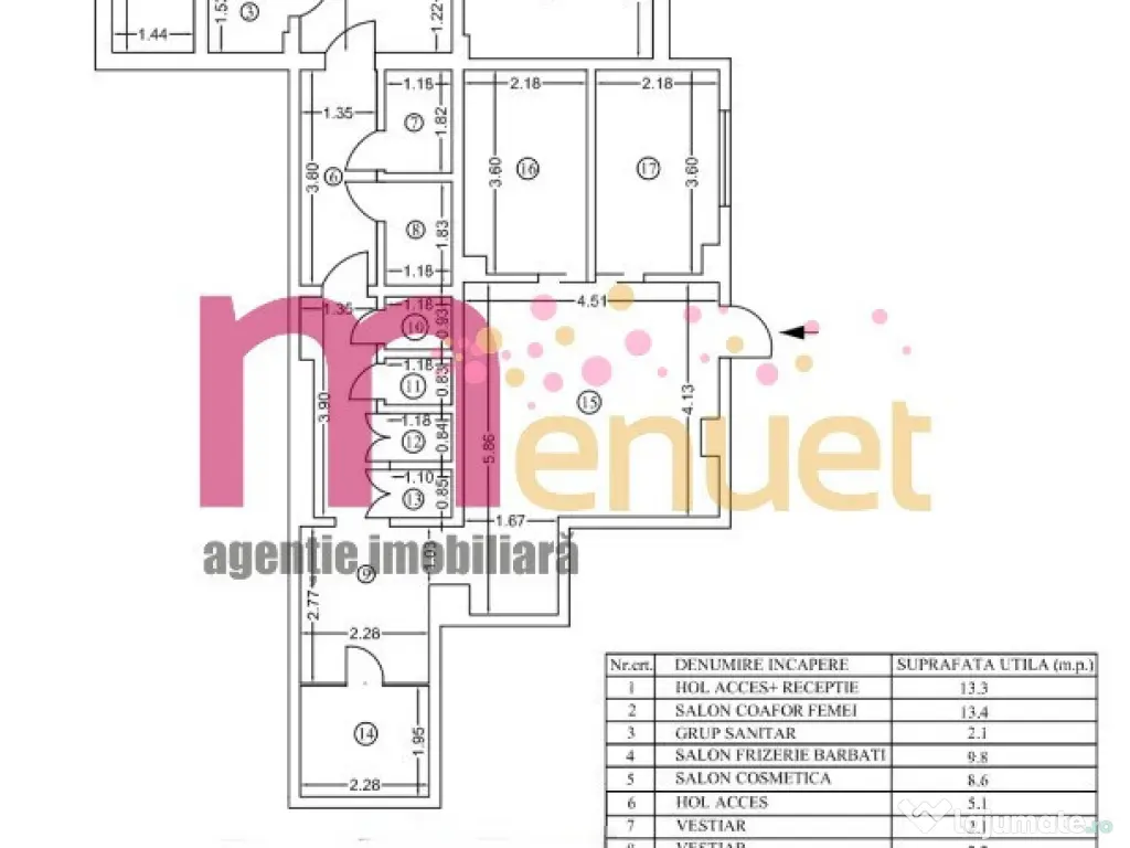 Spatiu Beauty & SPA Premium / zona Centrala-116mp/Sauna,Jacuzzi,Terasa 